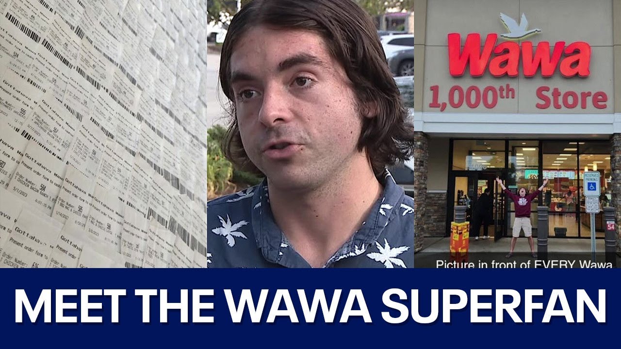 Wawa superfan collects order slip numbers 0-999 over 3 years, eats