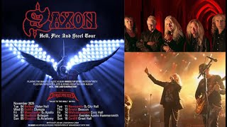 Saxon Hell, Fire And Steel Tour Of The United Kingdom And Ireland 2025 - Datesvenues