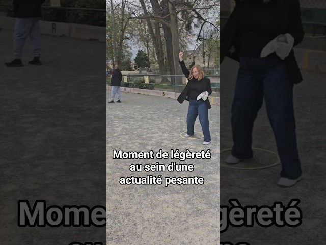 Moment de légèreté au sein d'une actualité pesante