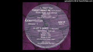 Simple Minds - (Don't You) Forget About Me (Resurrection Version)