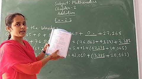 Class-4 Mathematics Chapter-2 Exercise-2.2 By Bharti Singh