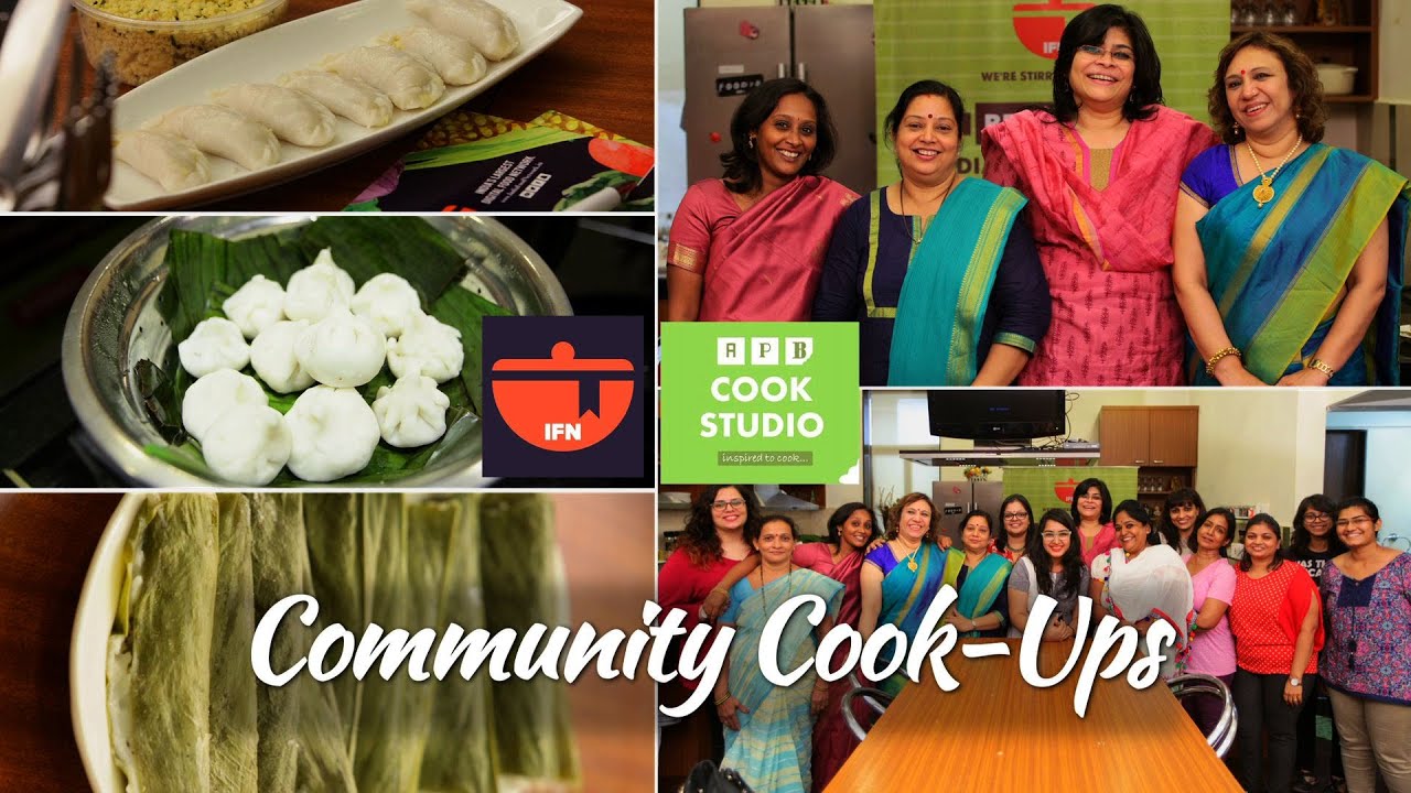 IFN & APB Cook Studio Present Community Cook-Ups || Modak Special | India Food Network