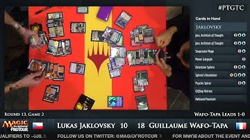 Pro Tour Gatecrash Round 13: Lukas Jaklovsky vs. Guillaume Wafo-Tapa (Standard)