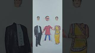 Jethalal ❤️😎 Bhide 💜😍 Daya Bhabhi wrong head challenge 🔥😜 #shorts #funny #viral