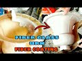 How to make fiber glass urn  fiber coating