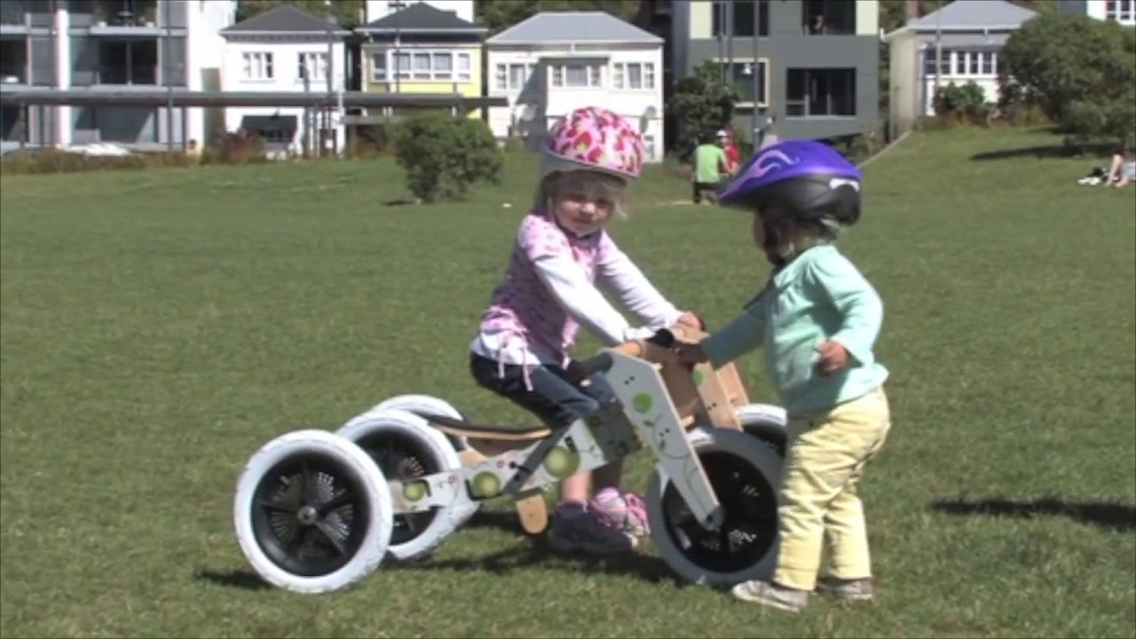 Wishbone 3-i-1 barncykel - en trehjuling och balanscykel i ...