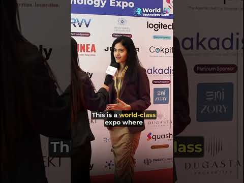 Attendee testimonial video from World AI Expo Dubai