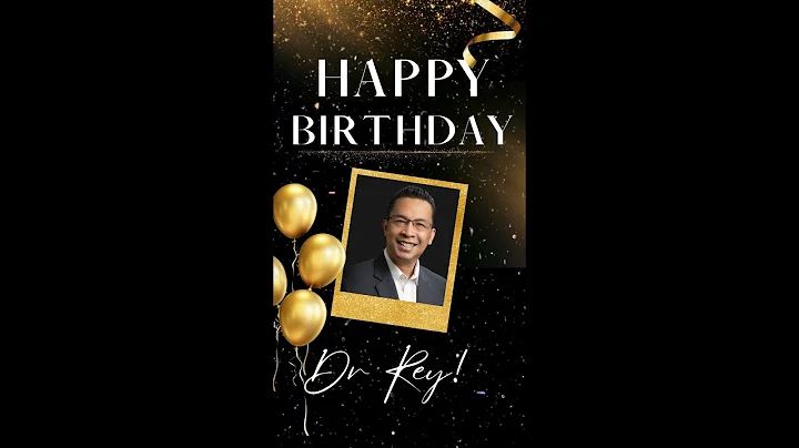 Happy Birthday, Dr. Rey Gervacio