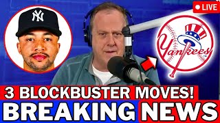 MLB BOMB! YANKEES MAKING 3 BLOCKBUSTER MOVES! AND DEVIN WILLIAMS CONFIRMED! NEW YORK YANKEES NEWS