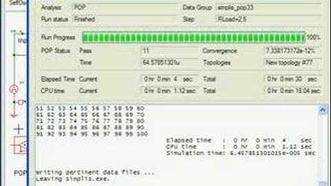 SIMPLIS - Line and Load Regulation