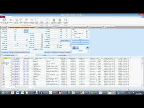 Module Planning atelier de l'ERP Herakles
