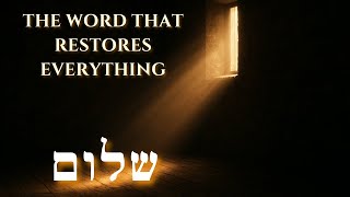 The Hidden Meaning of “Shalom”: This Hebrew Secret Will Transform Your Faith | Revelation Road