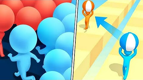Tricky Track 3D Vs Count Masters -  All level Mobile Gameplay Walkthrough Android iOS