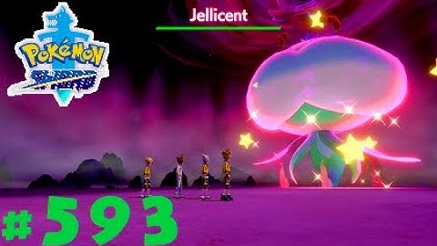 Pokemon Sword Shiny Dynamax Male Jellicent Raid & Catch