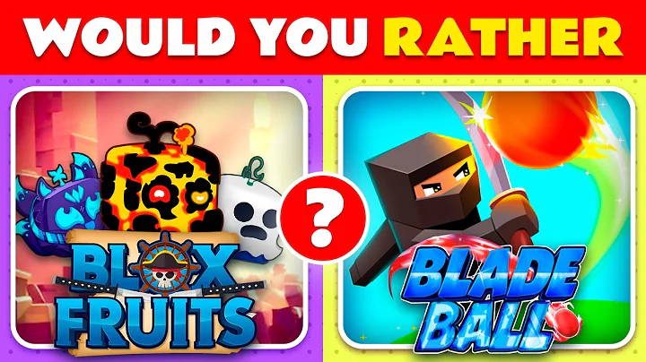 Would You Rather..? Roblox Edition 🤯