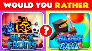 Would You Rather..? Roblox Edition