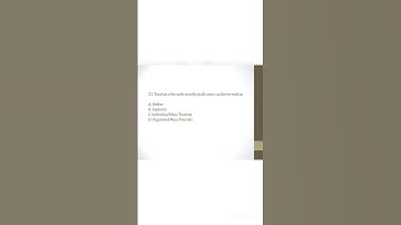 PYQ | UGC NET 2023 | Tourism Management