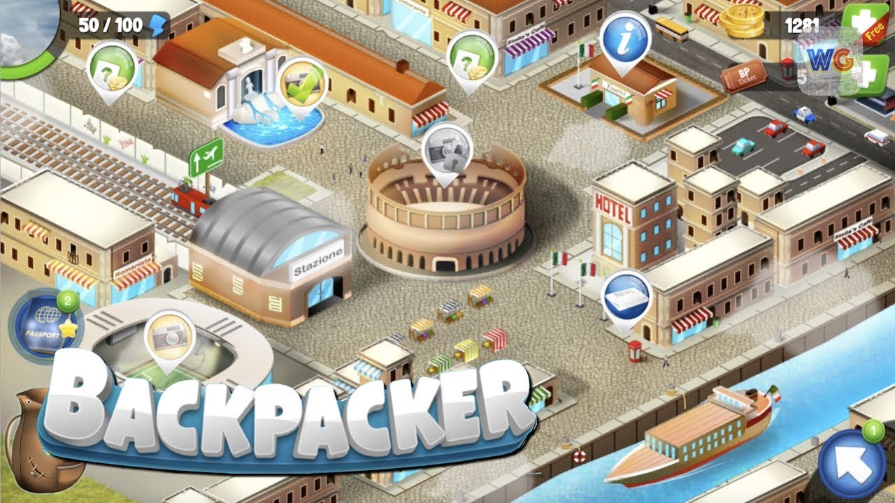 Backpacker Gameplay World Tour Trivia Game YouTube