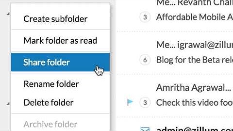 The New Zoho Mail - New UI