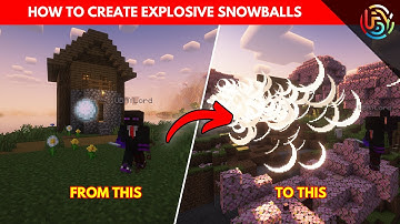How to Create Explosive Snowballs in Minecraft (Java & Bedrock)