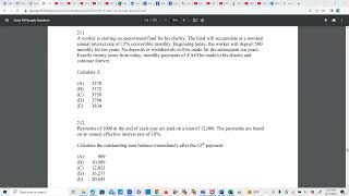 Actuarial SOA Exam FM Prep Lesson 54: SOA Sample Question 211 Solution