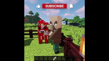 How to make a Minecraft Vindicator go INSANE