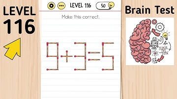 Brain Test Level 116 Make This Correct.