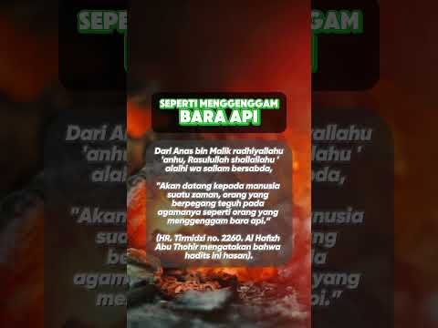 Seperti Menggenggam Bara Api Shorts Renunganislami