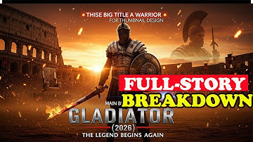 Upcoming GLADIATOR: PART 1 (2026) – Full Movie Plot Breakdown
