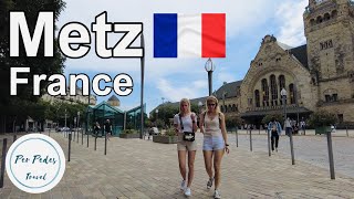 Metz, France, Culture and Heritage Walking Tour (with Subtitles) Long walk