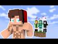 MAIZEN : JJ was left alone with the Hot MOB Girls in a ONE BLOCK world