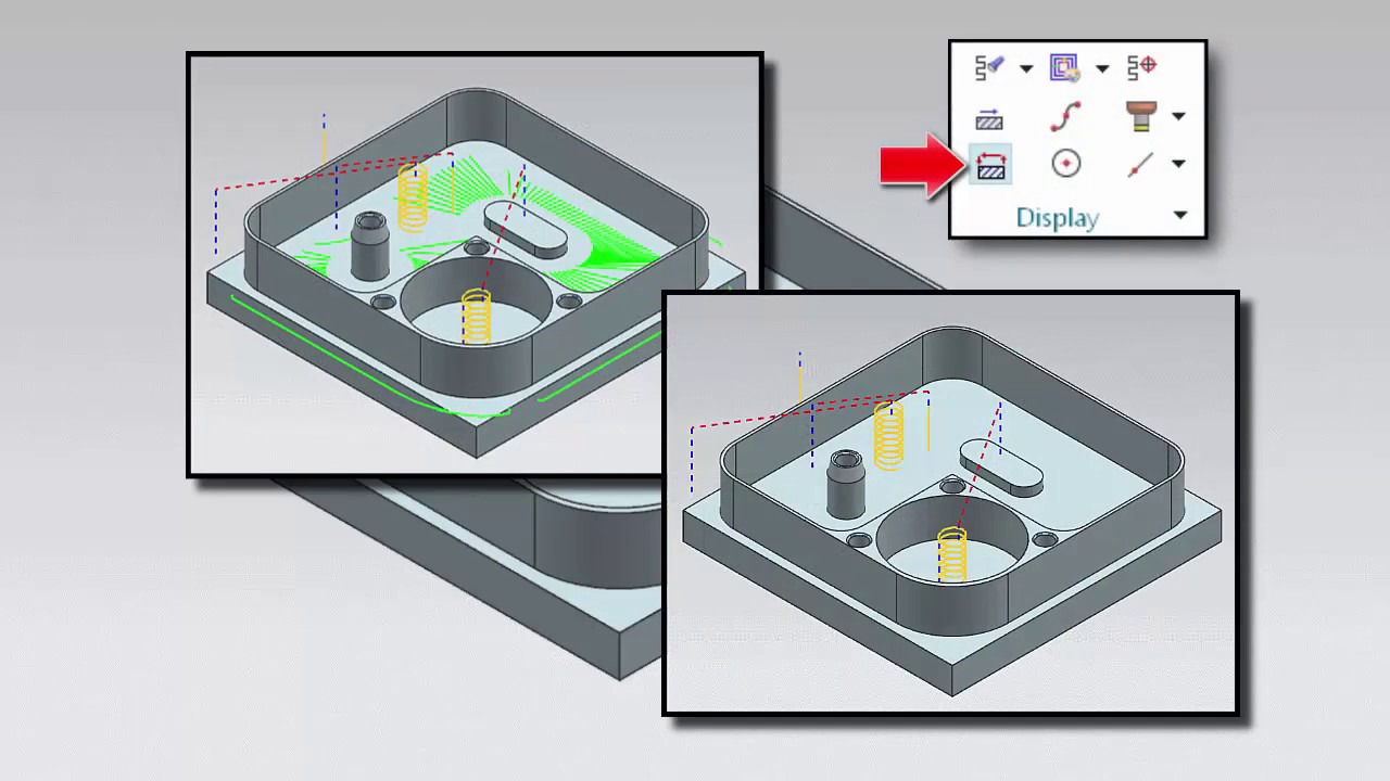 tecnomatix plant simulation software NX11.0.2 Display or Hide Stepover Moves
