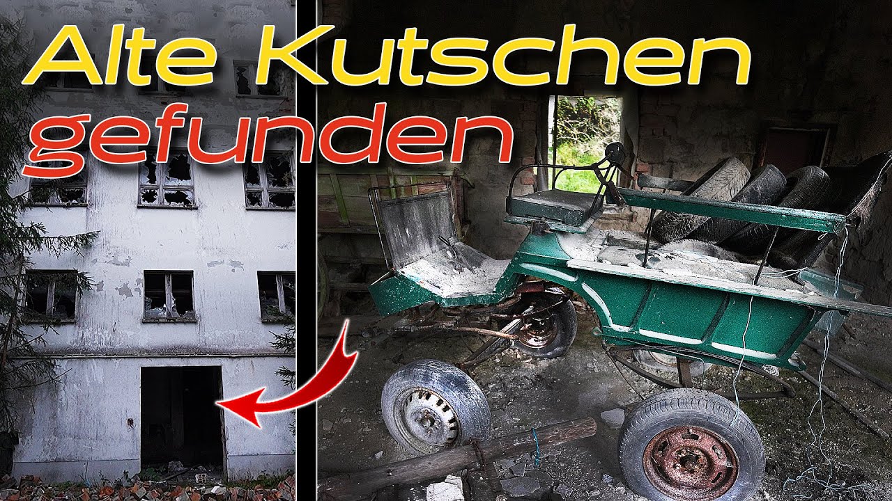 Damit haben wir nicht gerechnet! - Uralte Kutschen und Schlitten gefunden