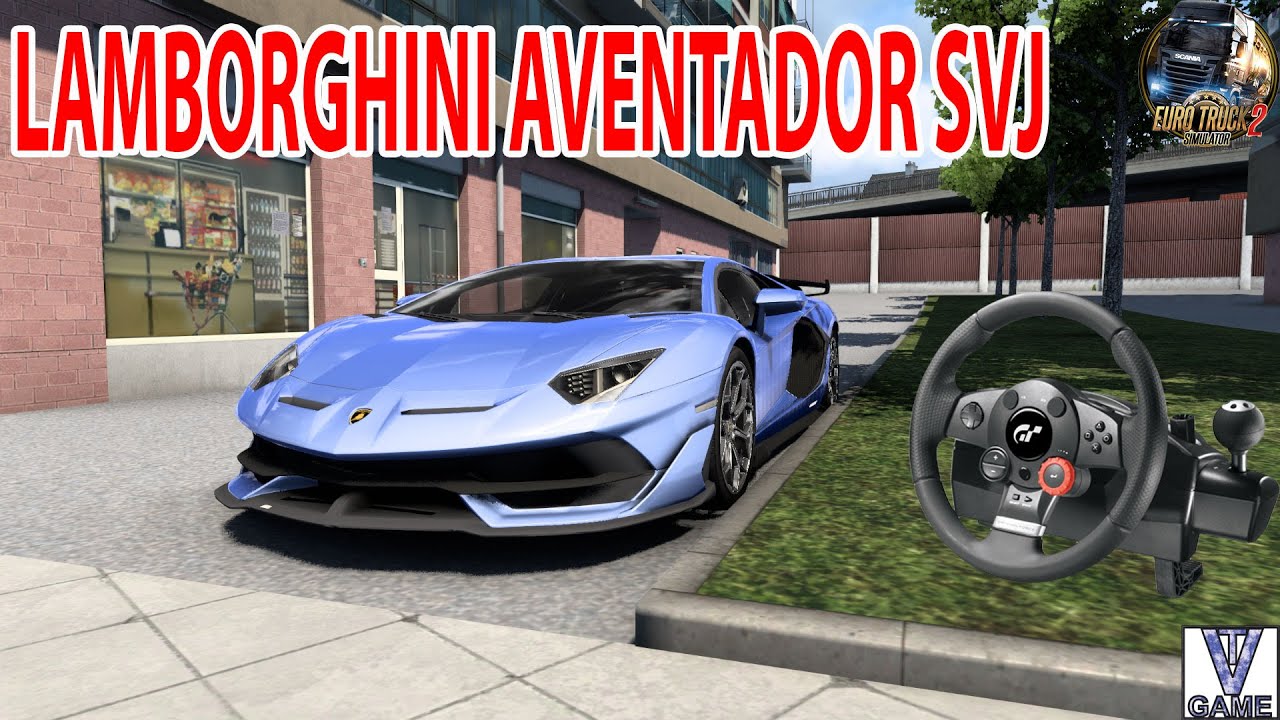Lamborghini Aventador  ETS2 Euro Truck Simulator 2  YouTube