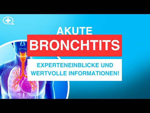 Video: Akute Bronchitis Bei Kindern: Behandlung, Symptome, ICD-Code 10, Ursachen