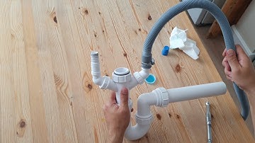 How to connect your Washing Machine drain hose