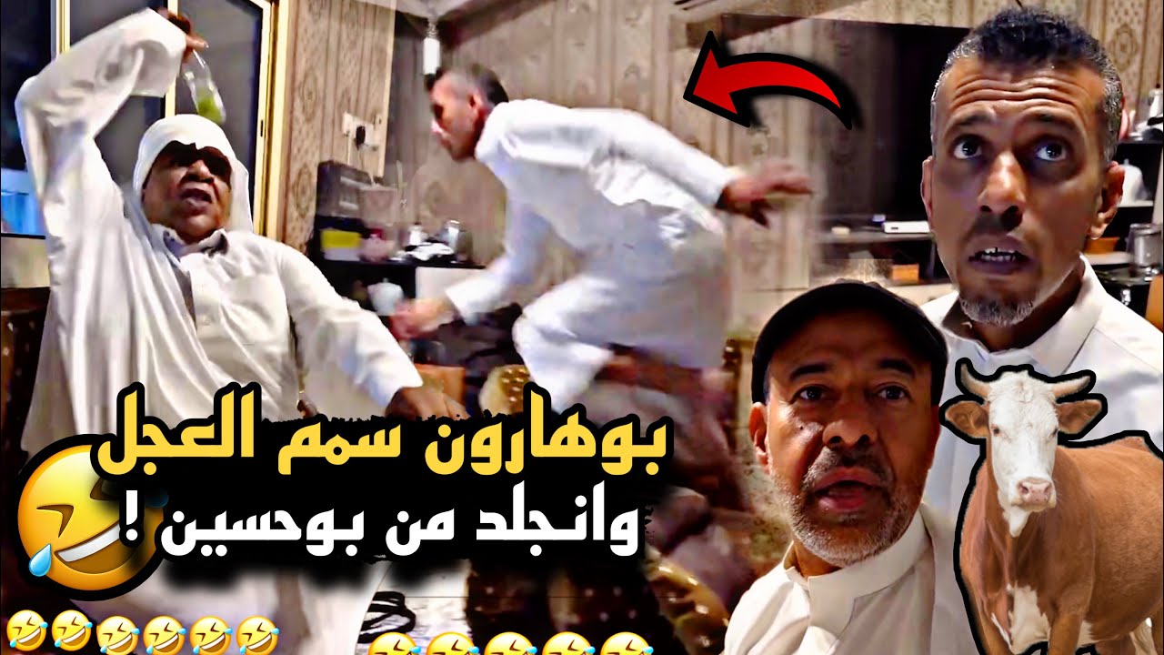 بوهارون سمم عجل بوحسين بيتر وانجلد 🤣🔥 | سنابات حسين البقشي | علي الشهابي | بوحسين الحساوي