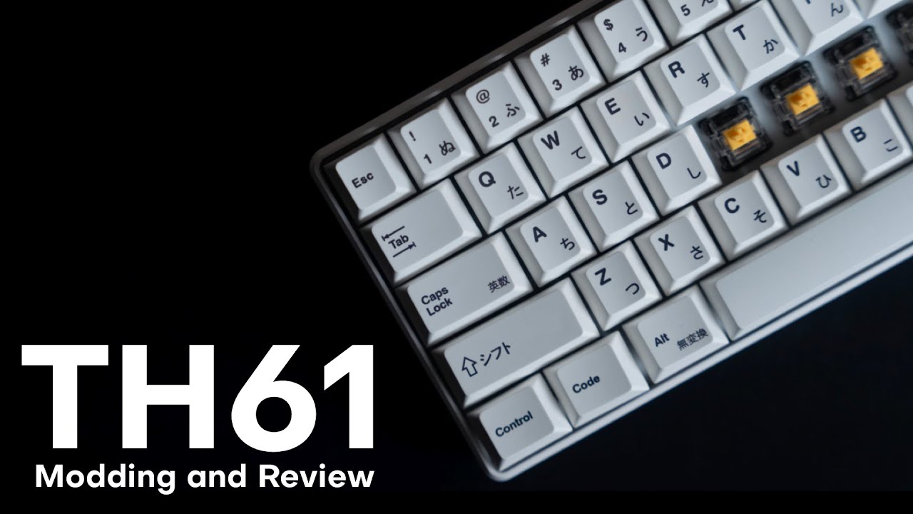 Modding a $50 Keyboard | Punkston TH61 - YouTube