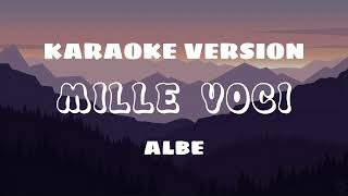 Karaoke,mille voci albe