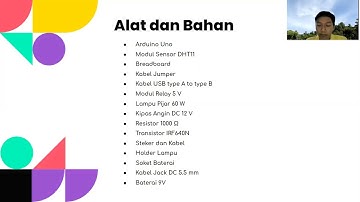 Regulator Temperatur Udara Untuk Optimalisasi Penetasan Telur Ayam Berbasis Arduino Uno + DHT11