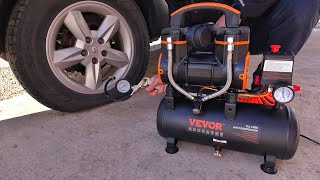 VEVOR Oil Free Silent and Portable Air Compressor (ASMR Version)