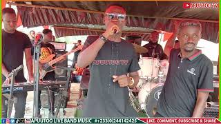 Police Officer Kwame Performs At Drummer Danny's Funeral #ghanahighlifemusic #ghanaliveband