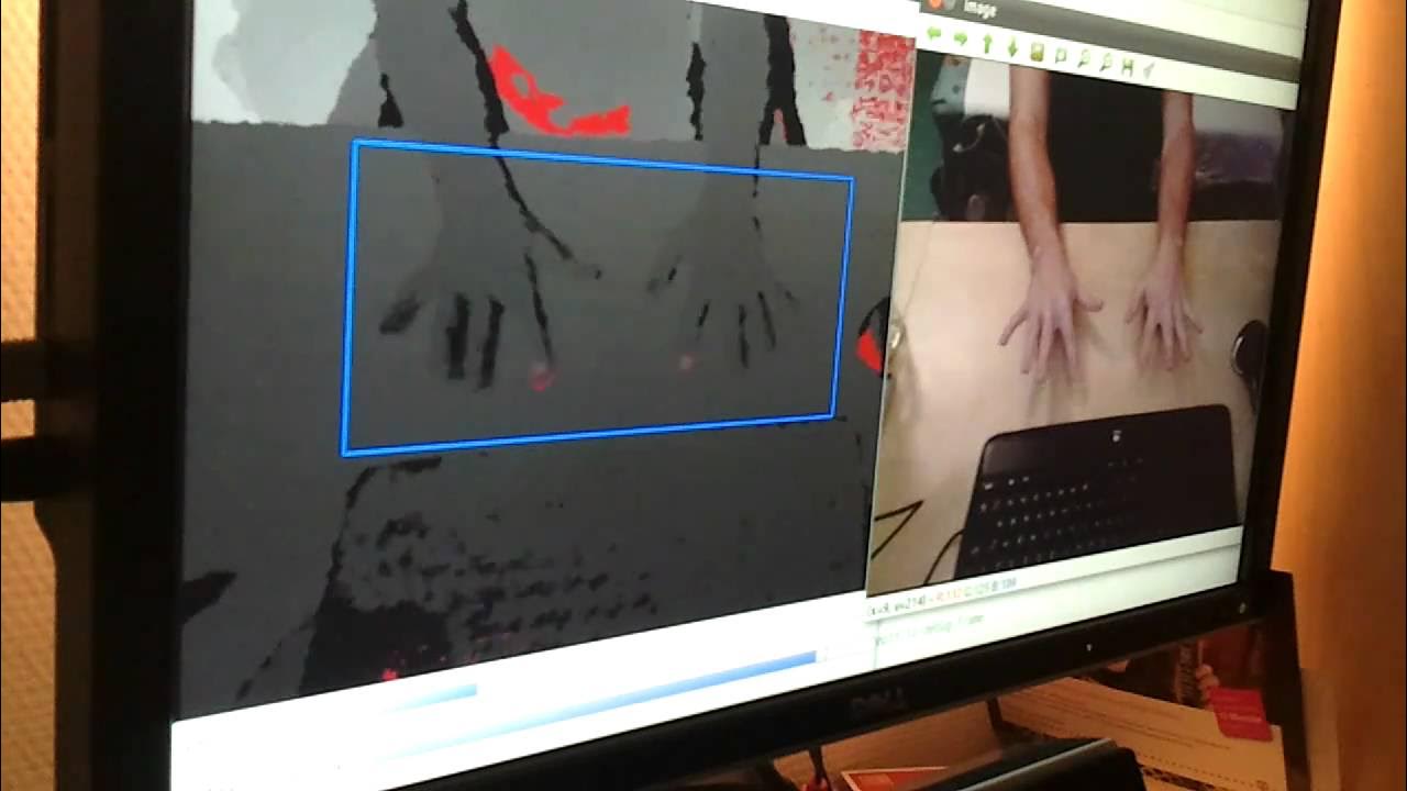 kinect build a TUIO multitouch pad on any surface YouTube