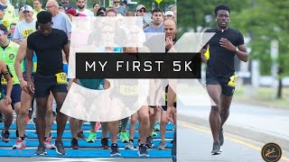 running my first 5k race | my 5k race time