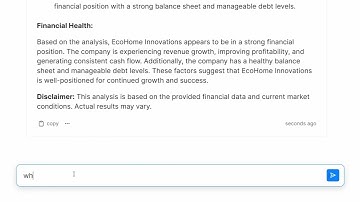 Custom GPT Solutions:  Financial Analysis Copilot