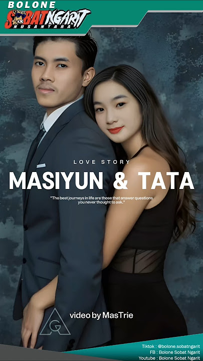 LOVE STORY MAS IYUN & TATA #sobatngarit #prewedding #masiyun #tata #wedding