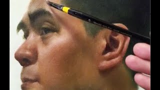 Zimou Tan | Art | How to paint, a male portrait demo.