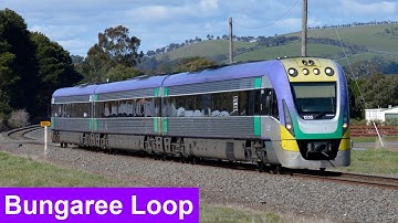 V/Line passenger trains on Bungaree Loop (Ballarat line); soon to be closed