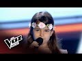 Teresa: "Por Ti Volaré" – Audiciones a Ciegas  - La Voz Kids 2018