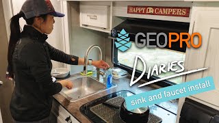 GeoPro sink and faucet upgrade